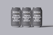 500ML CAN MOCKUP, a Packaging Mockup by Creative_A23 (Thumbnail 1 of 4)