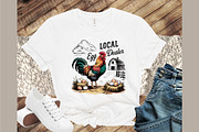 Funny Chicken Shirt Design Easter Pn, an Illustration by Sublimation Artist (Thumbnail 8 of 9)