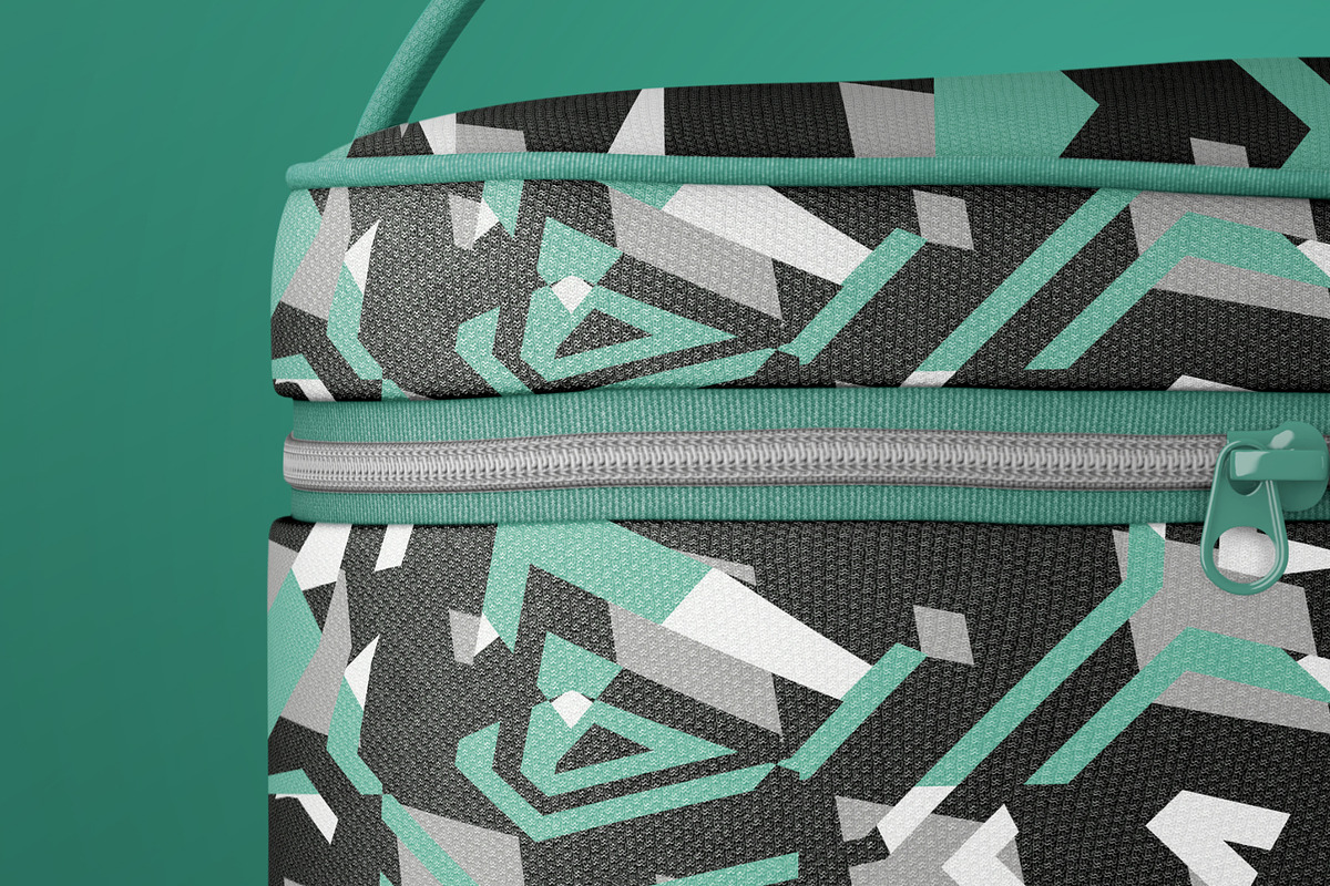 Travel Cosmetic Makeup Bag Mockup, a Household Mockup by Digitalphaser (Photo 5 of 5)