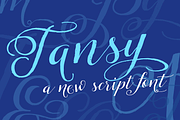 Tansy, a Script Font by Eurotypo (Thumbnail 1 of 5)