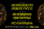 Melted Stigma Typeface, a Serif Font by alit design (Thumbnail 2 of 20)