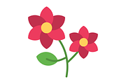 Flower Flat Icon, a Duotone Icon by Pexelpy (Thumbnail 2 of 2)