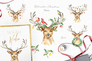 Hello Christmas. Watercolor Kit., a Decorative Illustration by OctopusArtis (Thumbnail 9 of 12)