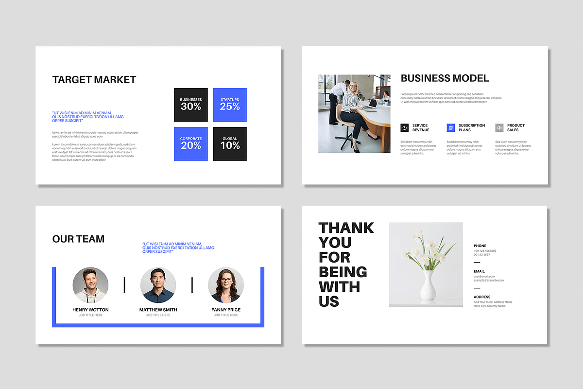 Corporate Company Presentation, a Presentation Template by MightyDesign (Photo 4 of 7)