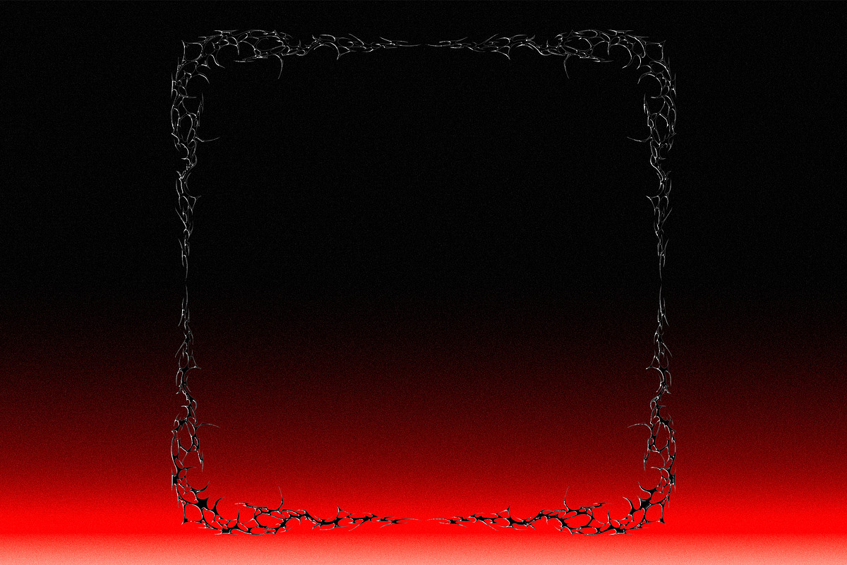 8 Cyber Sigilism Frame, an Object Graphic by BonkiStudio (Photo 9 of 9)