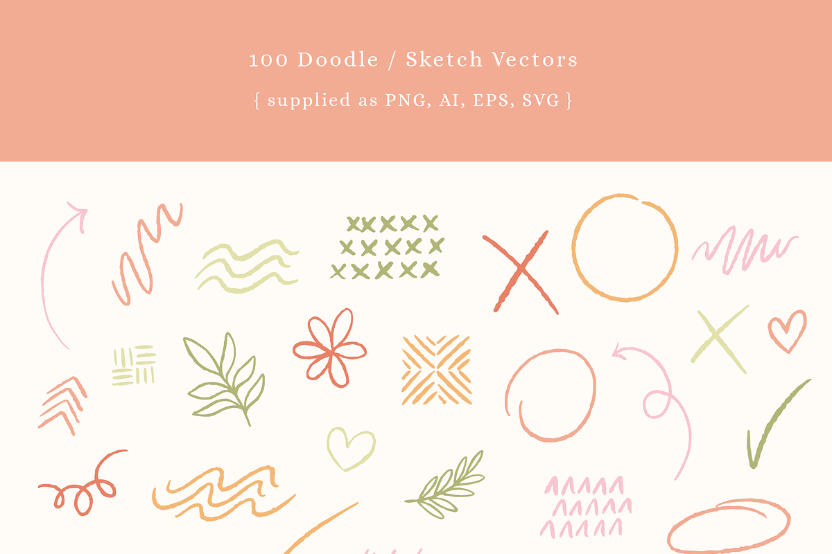 Doodles & Markings Vectors, an Illustration by Emma Webb Studio (Photo 3 of 7)