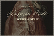 Classical Pride Timeless Beauty Font, a Script Font by Letterhend Studio (Thumbnail 1 of 11)
