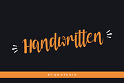 Drescode Typograph Font, a Handwritten Font by QR Design Studio (Thumbnail 5 of 8)