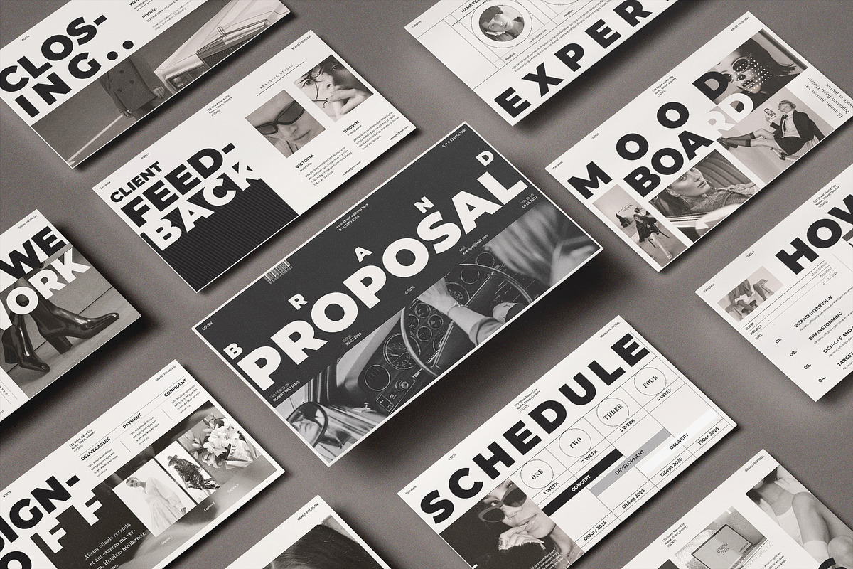 Brand Proposal Presentation Template, a Presentation Template by ArtisanaAura (Photo 9 of 14)