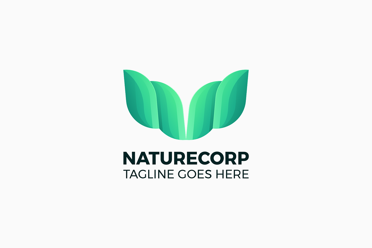 Nature Corp Gradient Colorful Logo, a Branding & Logo Template by Artnivora.Std