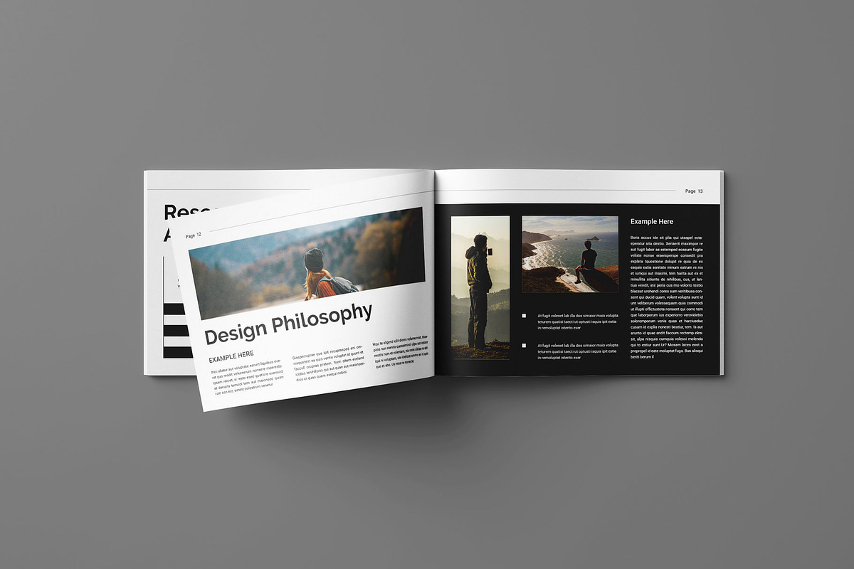 Modern Portfolio Landscape Template, a Magazine Template by Seeing-art (Photo 7 of 10)