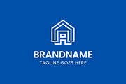 Letter A Home Property Modern Logo, a Branding & Logo Template by Pray Art Design Studio (Thumbnail 2 of 2)