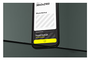 Frosted Glass iPhone 14 Mockup, an iPhone Mockup by HAZARD MOCKUPS (Thumbnail 6 of 8)