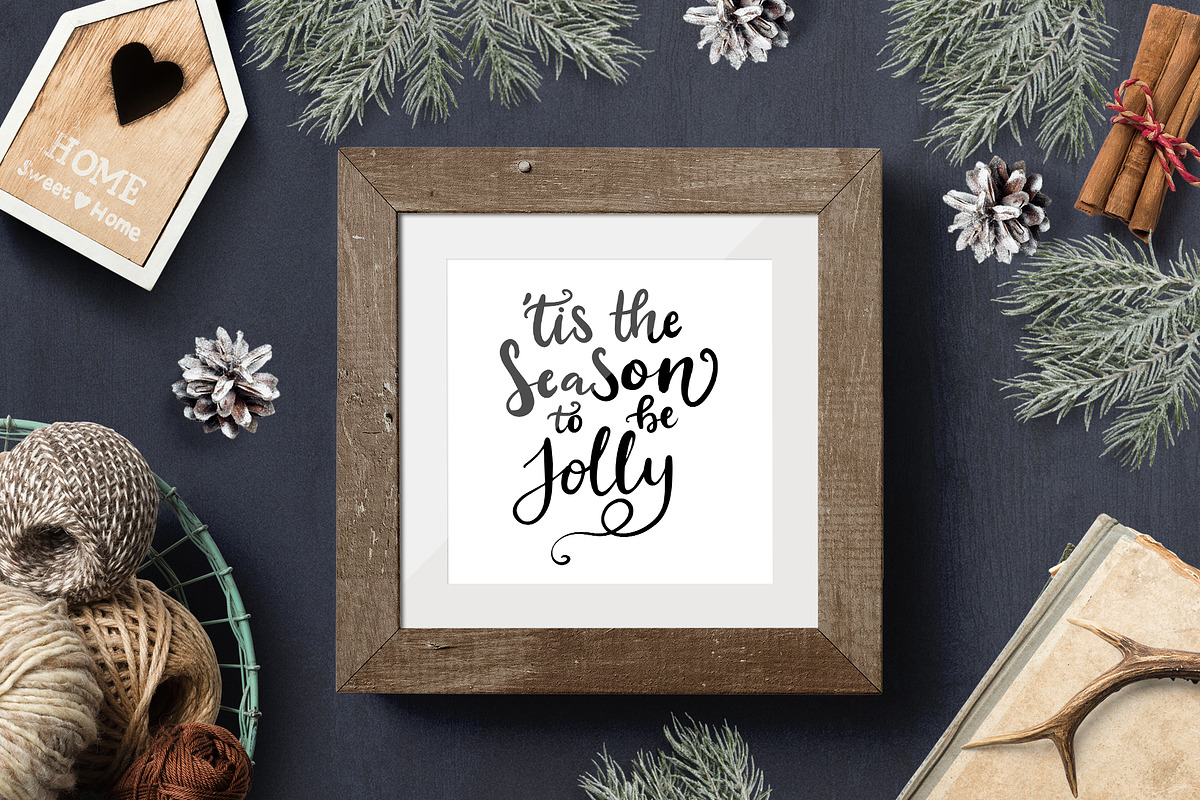 Christmas Florals Bundle, a Decorative Illustration by Cozy pattern shop (Photo 13 of 13)