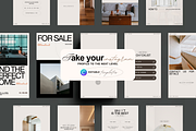 Real Estate Social Media Templates, a Social Media Template by Prapti Design (Thumbnail 7 of 14)