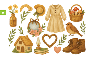 Cottagecore Autumn Collection