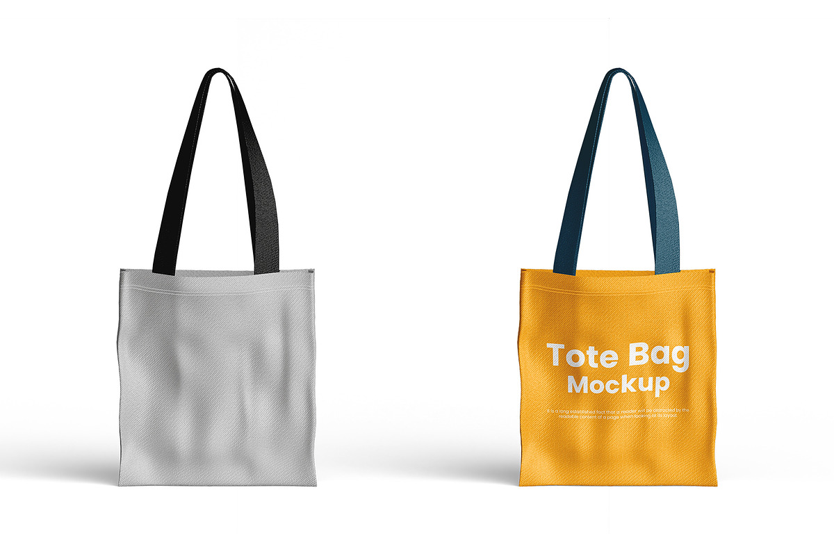 Tote Bag Mockup, an Apparel Mockup by Designbuys (Photo 1 of 3)