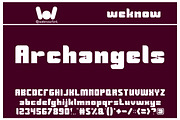 Guardian font, a Font by weknow (Thumbnail 5 of 5)