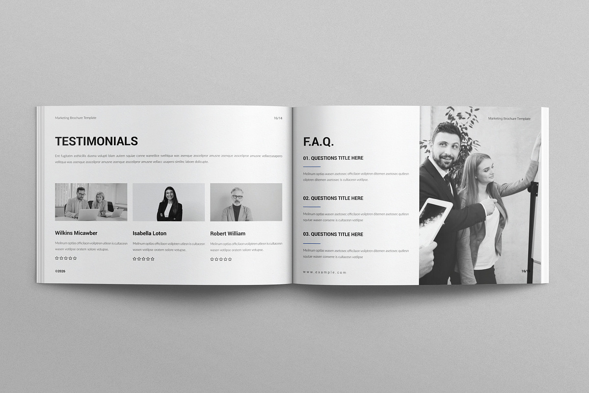 Marketing Brochure Landscape, a Brochure Template by E-Type (Photo 6 of 7)