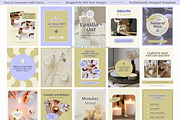 Candle Maker Instagram Post Template, a Social Media Template by Hell Yeah Designs (Thumbnail 2 of 10)