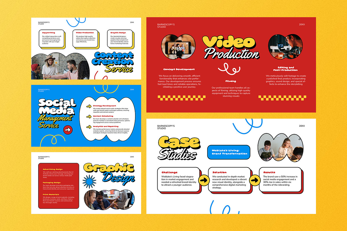 Creative Agency Presentation, a Presentation Template by Aiyari Graphic (Photo 4 of 5)
