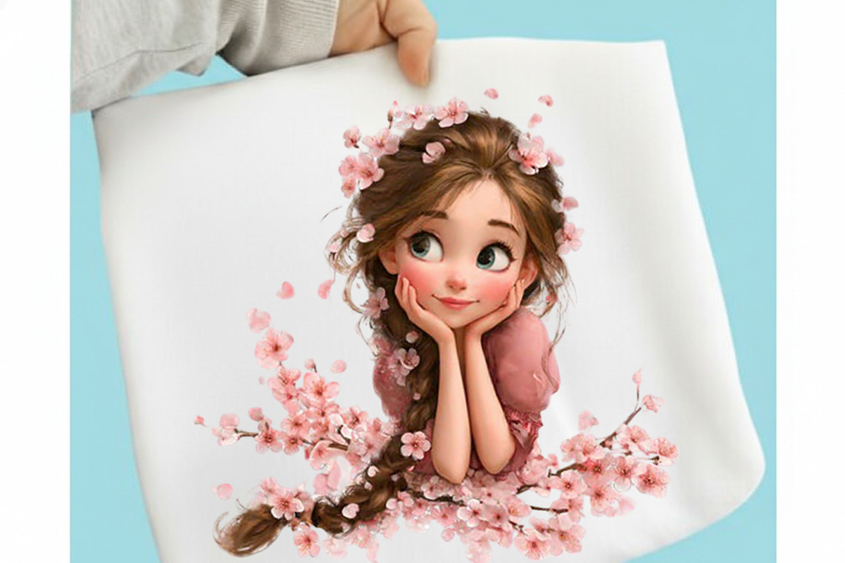 Whimsical Quirky Girl Clipart, an Illustration by designcity5 (Photo 5 of 5)
