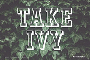 UPSTATE - A Collegiate Style Font, a Slab Serif Font by Komet & Flicker (Thumbnail 12 of 15)