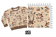 Pattern with wizard bear, a Pattern Graphic by Cuteanny Design (Thumbnail 3 of 4)