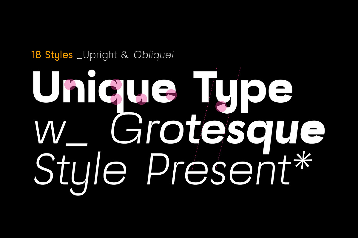 Mafle Type Grotesque Sans Family, a Sans Serif Font by Lettertype Studio (Photo 3 of 9)