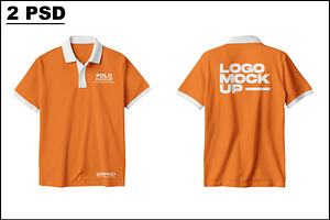 Polo Shirt Mockup, an Apparel Mockup by GraphicsPixel