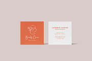 Square Business Card Mockup Bundles, a Business Card Template by Graphic Aesthetic (Thumbnail 19 of 22)