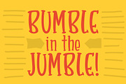 Bumbleberry - a silly serif font, a Serif Font by Little Type Factory (Thumbnail 3 of 8)