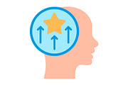 Skill development Flat Icon, a Duotone Icon by Pexelpy (Thumbnail 1 of 2)