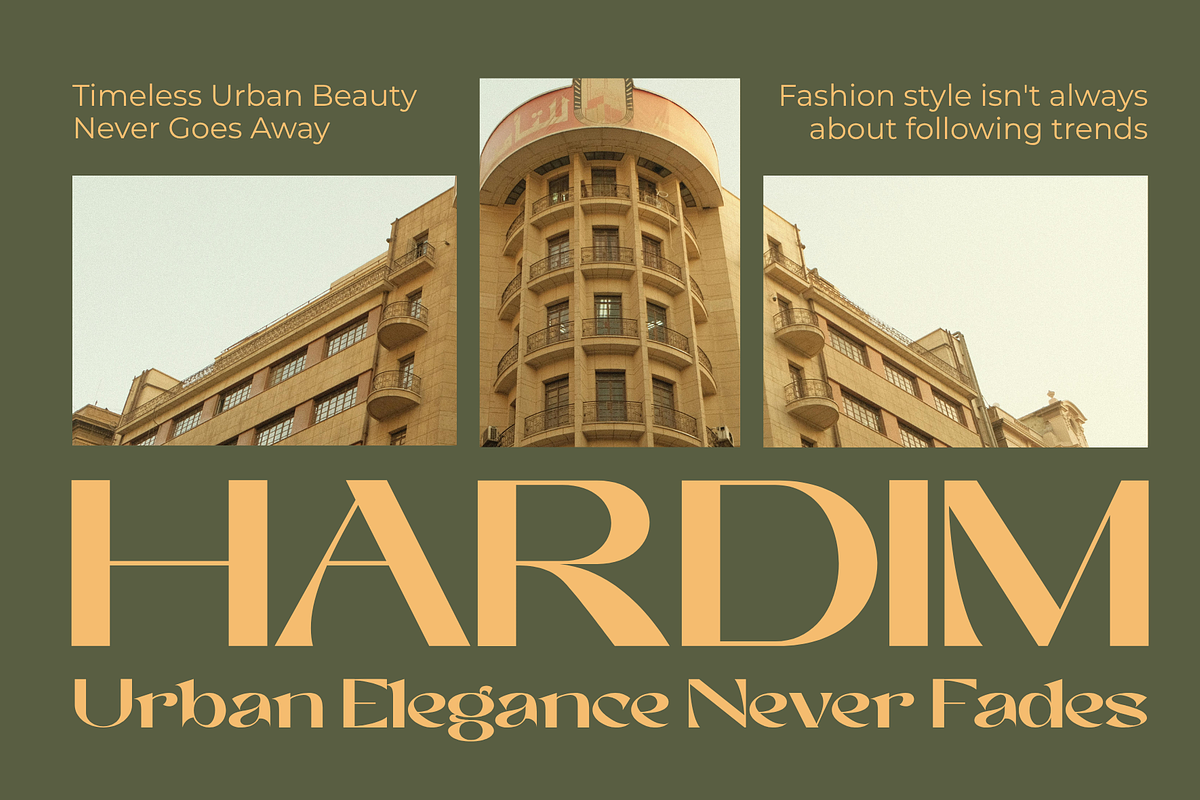Baner - Sans Luxury Typeface, a Sans Serif Font by MaikoHatta (Photo 4 of 8)
