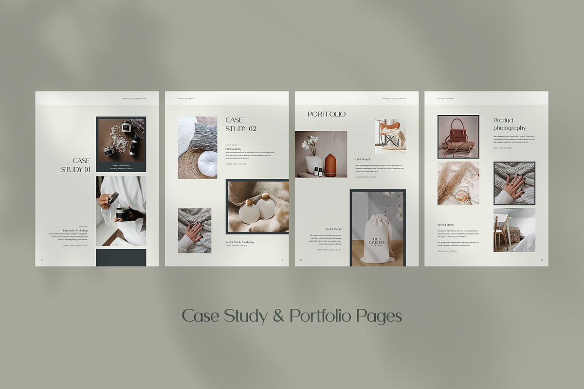 Proposal & Questionnaire | Indd, a Brochure Template by Imagination Area (Photo 6 of 14)