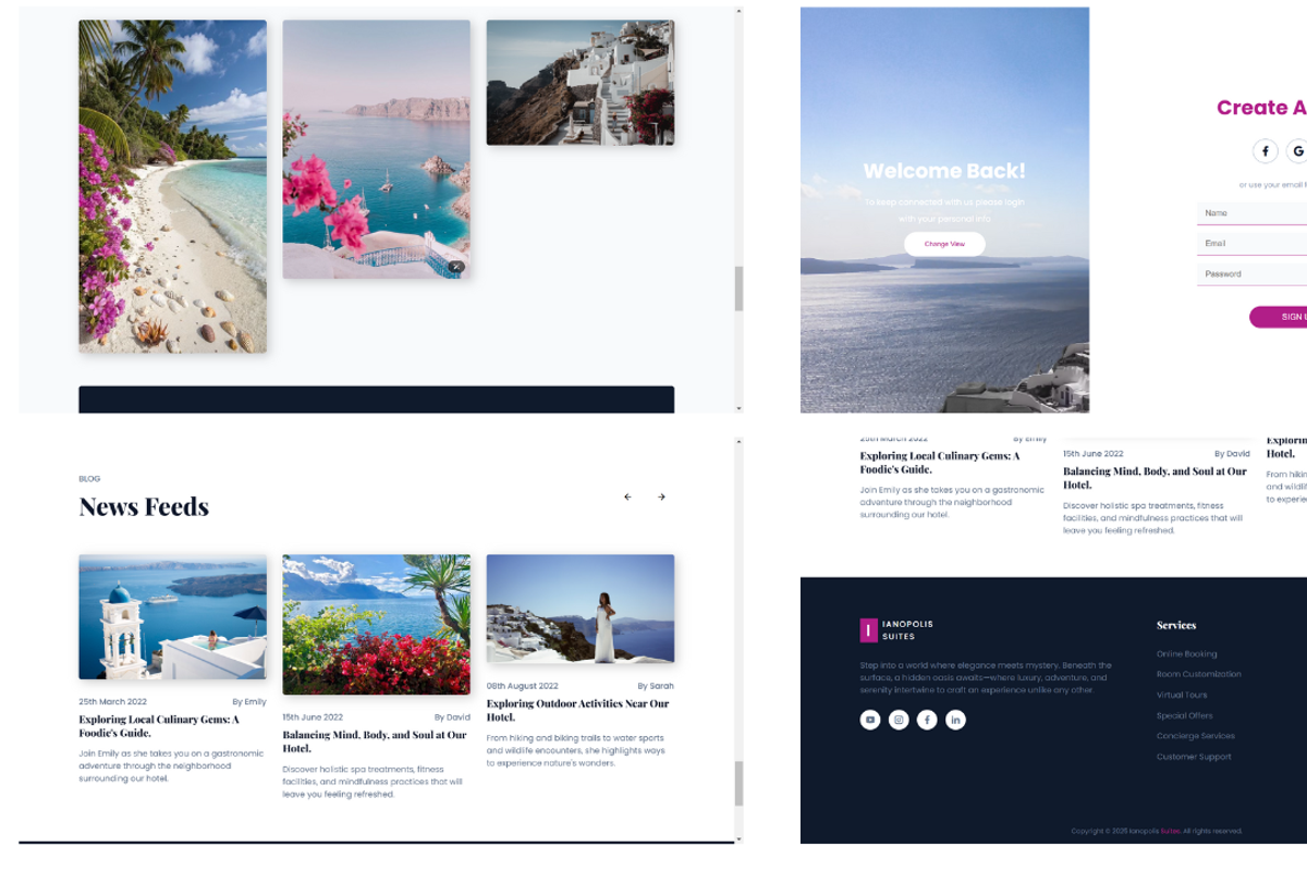 Ianopolis-Hotel Website Template, a HTML Template by NomaTemplates (Photo 5 of 8)