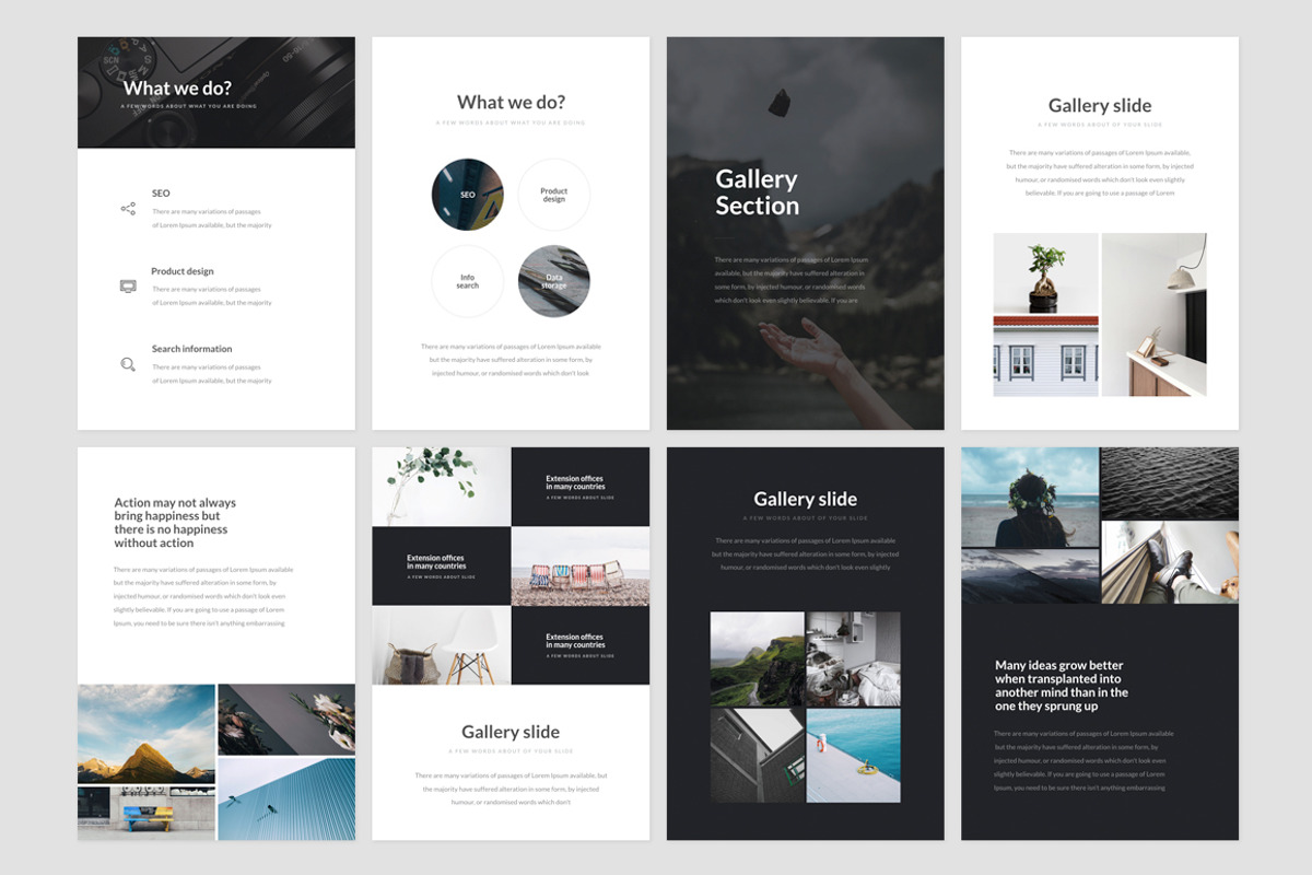 A4 | 18 Vertical Templates Bundle, a Presentation Template by Vladislav Muslakov (Photo 5 of 15)