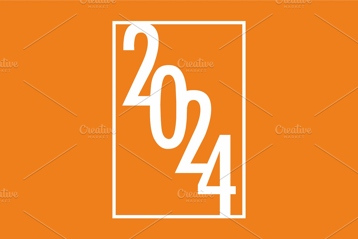 2024 Creative Logo, 2024 New Year, a Branding & Logo Template by designnprints