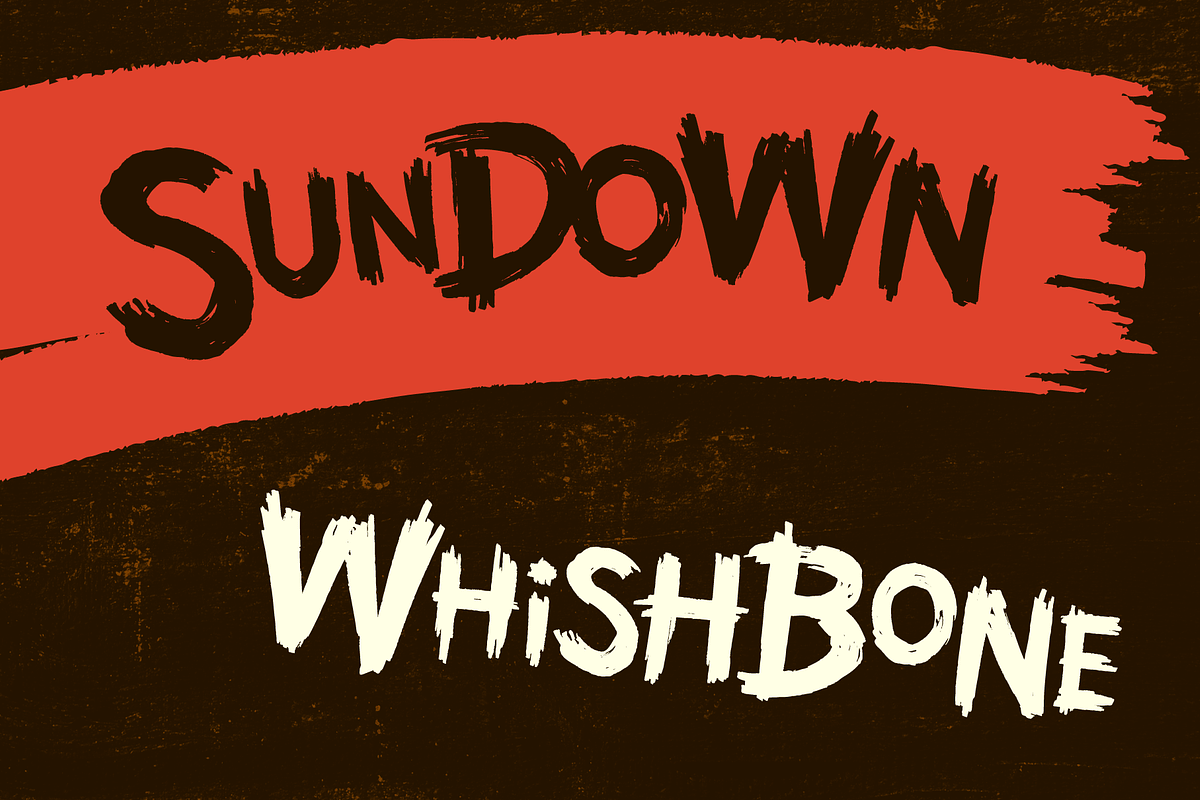 Grim Prairie: Western Horror Font, a Font by Wingsart Studio (Photo 9 of 15)