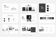 Minimal Black and White Keynote, a Presentation Template by Pixslides (Thumbnail 3 of 5)