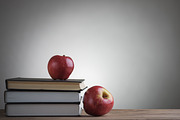book with a red Apple, a School & Education Photo by Mamuka Gotsiridze (Thumbnail 2 of 2)