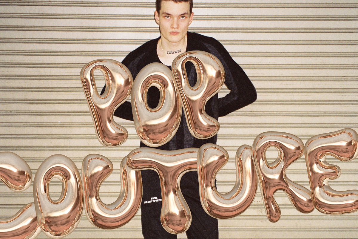 Bling - A Gold Balloon SVG Font, a Font by Nicky Laatz (Photo 8 of 16)