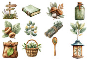 Nordic Summer Element Clipart, an Illustration by Designworld (Thumbnail 3 of 6)