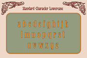 Viscamontha, a Serif Font by ilhamtaro (Thumbnail 7 of 11)