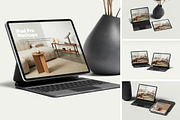 iPad Pro Mockups, an iPad Mockup by Pikachudesign (Thumbnail 1 of 5)