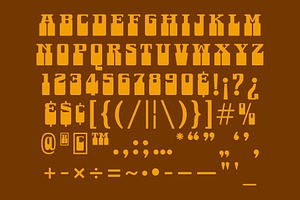 Albern - A Groovy 70s Font