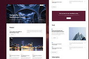 EconomicInsight - Finance Template, an UI Kit Template by EGO Creative Innovations (Thumbnail 3 of 5)