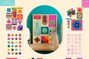 Retro Risograph Geometry Creator, an Object Graphic by Julia Dreams (Thumbnail 5 of 10)