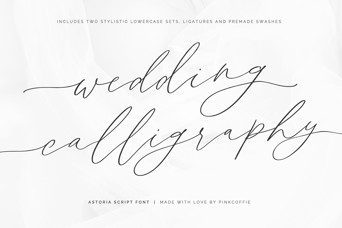 Astoria | Modern Calligraphy Script, a Script Font by Pink Coffie (Photo 18 of 20)