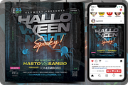 Halloween Flyer, a Flyer Template by regalDRAW (Thumbnail 1 of 3)